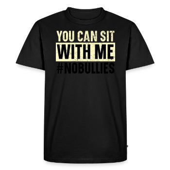 Journée de l’unité Anti Intimidation Prévention Gentillesse - T-shirt Premium bio Homme - noir - Devant - Nico (187cm)