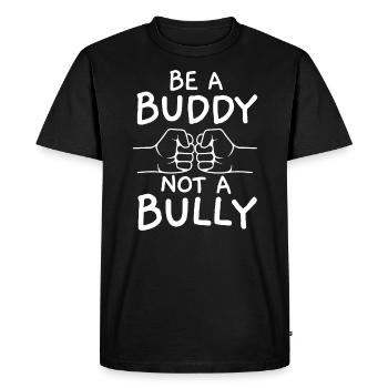 Journée de l’unité Anti Intimidation Prévention Gentillesse - T-shirt Premium bio Homme - noir - Devant - Nico (187cm)