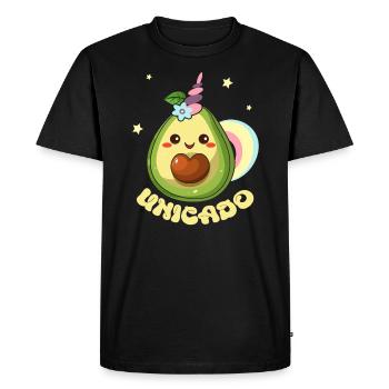 Sweet Avocado Pun Fruit Guac Blagues Guacamole Lover - T-shirt Premium bio Homme - noir - Devant - Nico (187cm)