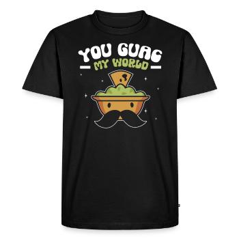 Sweet Avocado Pun Fruit Guac Blagues Guacamole Lover - T-shirt Premium bio Homme - noir - Devant - Nico (187cm)