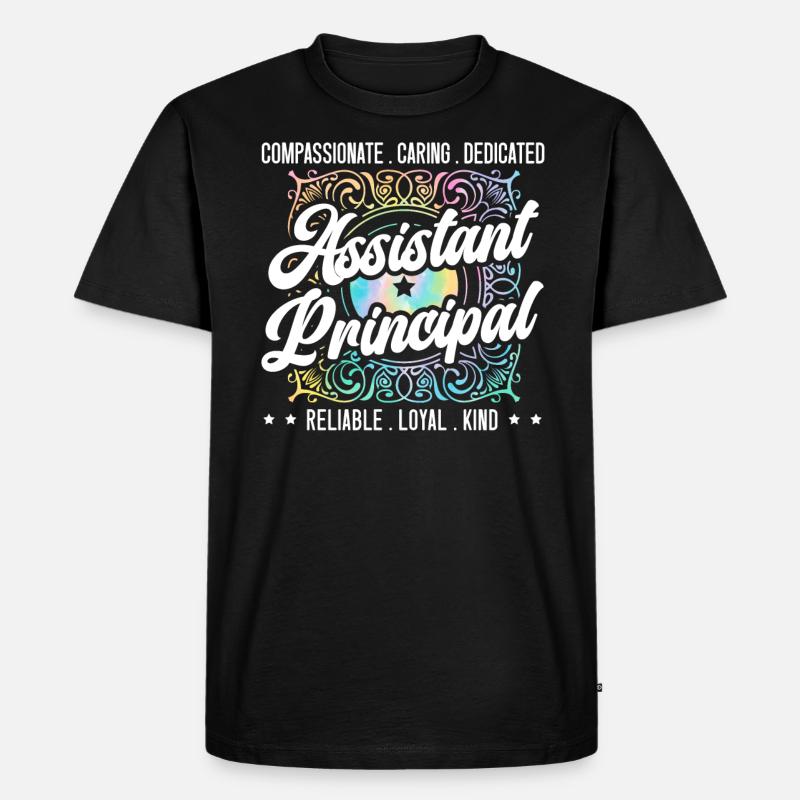 Schulverwalter Schulleiter Admin Squad - Männer Premium Bio T-Shirt - Schwarz