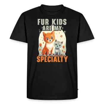 Pet Sitting Pet Lover Dog Walking Dog Sitter - Men's Premium Organic T-Shirt - black - Front - Nico (187cm)