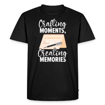 Event Planner Coordinator Job Event Planning - Men's Premium Organic T-Shirt - black - Front - Nico (187cm)