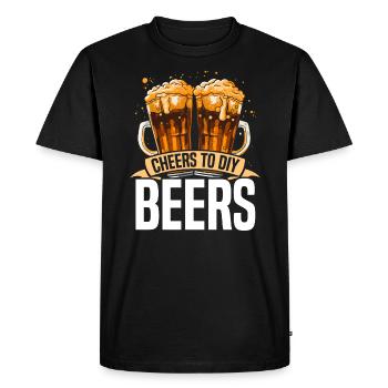 Homebrewing Brewer Beer Making Craft Beer Homebrew - T-shirt Premium bio Homme - noir - Devant - Nico (187cm)
