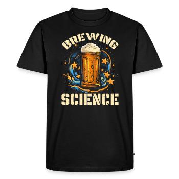 Homebrewing Brewer Beer Making Craft Beer Homebrew - Men's Premium Organic T-Shirt - black - Front - Nico (187cm)