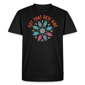 Joyeux Diwali Diwali Festival Hindouisme hindou indien - T-shirt Premium bio Homme - noir - Devant - Nico (187cm)
