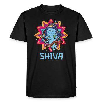 Joyeux Diwali Diwali Festival Hindouisme hindou indien - T-shirt Premium bio Homme - noir - Devant - Nico (187cm)