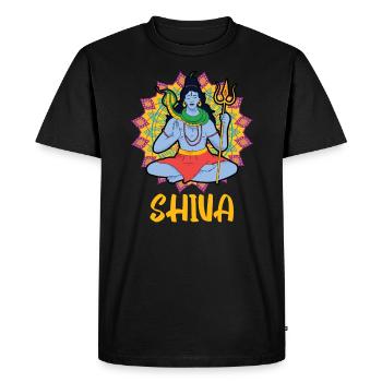 Joyeux Diwali Diwali Festival Hindouisme hindou indien - T-shirt Premium bio Homme - noir - Devant - Nico (187cm)