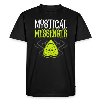 Ouija Board Paranormal Spirit Board Halloween - Men's Premium Organic T-Shirt - black - Front - Nico (187cm)