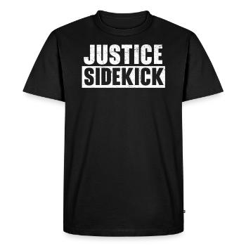 Judicial Assistant Job Law Courtroom Justice - Men's Premium Organic T-Shirt - black - Front - Nico (187cm)