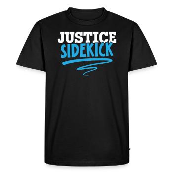 Judicial Assistant Job Law Courtroom Justice - Men's Premium Organic T-Shirt - black - Front - Nico (187cm)