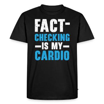 Assistante juridique Profession d’étudiante en droit Parajuriste - T-shirt Premium bio Homme - noir - Devant - Nico (187cm)