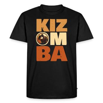 Kizomba Danse Bachata Angola Danse Urban Kiz - T-shirt Premium bio Homme - noir - Devant - Nico (187cm)