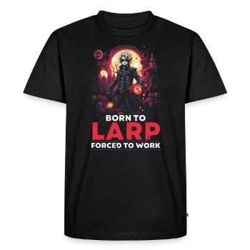 Larping Larp Larper Live Action Role Video Game - Men's Premium Organic T-Shirt - black - Front - Nico (187cm)