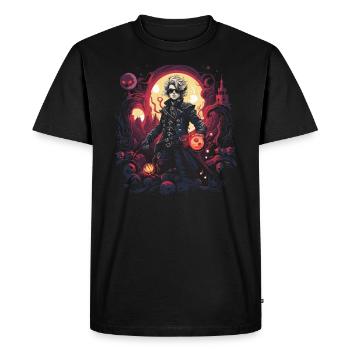 Larping Larp Larper Live Action Role Video Game - Men's Premium Organic T-Shirt - black - Front - Nico (187cm)
