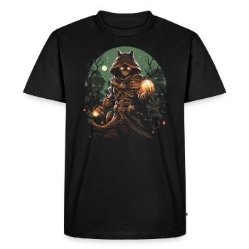 Larping Larp Larper Live Action Role Video Game - Men's Premium Organic T-Shirt - black - Front - Nico (187cm)