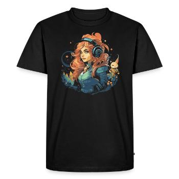 Larping Larp Larper Live Action Role Video Game - Men's Premium Organic T-Shirt - black - Front - Nico (187cm)