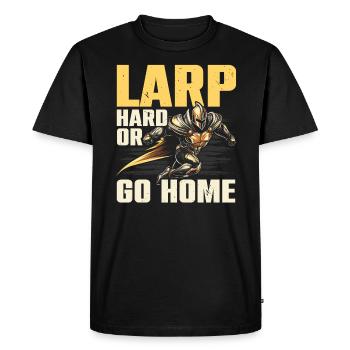 Larping Larp Larper Live Action Role Video Game - Men's Premium Organic T-Shirt - black - Front - Nico (187cm)