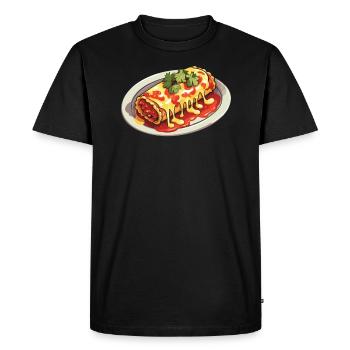 Enchilada Lover Mexican Food Mexico Cuisine Foodie - Men's Premium Organic T-Shirt - black - Front - Nico (187cm)