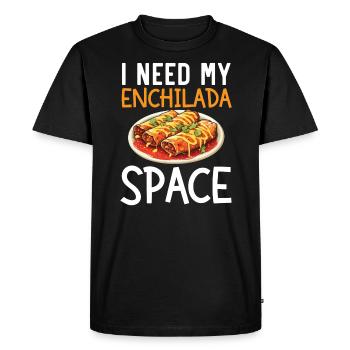 Enchilada Lover Mexican Food Mexico Cuisine Foodie - Men's Premium Organic T-Shirt - black - Front - Nico (187cm)