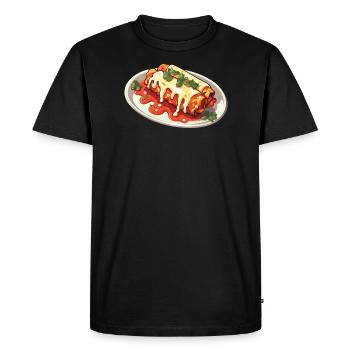 Enchilada Lover Mexican Food Mexico Cuisine Foodie - Men's Premium Organic T-Shirt - black - Front - Nico (187cm)