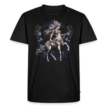 Centaur Mythical Creature Greek Mythology - Men's Premium Organic T-Shirt - black - Front - Nico (187cm)