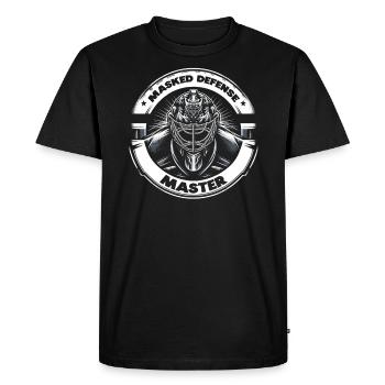 Hockey sur glace Gardien de but Gardien de but Gardien de but - T-shirt Premium bio Homme - noir - Devant - Nico (187cm)