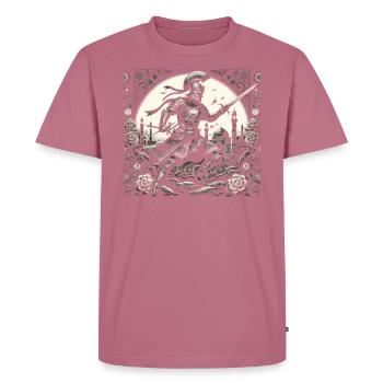 Persischer Unsterblicher Achämenidenreich Persischer Krieger - Männer Premium Bio T-Shirt - Mauve - Vorne - Nico (187cm)