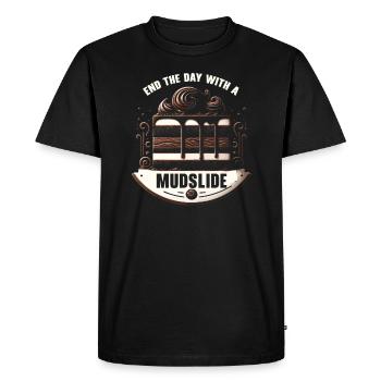 Mudslide Lover Cocktail Drink Food Lover Alcoolique - T-shirt Premium bio Homme - noir - Devant - Nico (187cm)