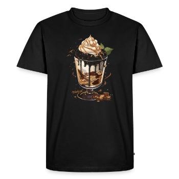 Mudslide Lover Cocktail Drink Food Lover Alcoolique - T-shirt Premium bio Homme - noir - Devant - Nico (187cm)