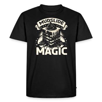 Mudslide Lover Cocktail Drink Food Lover Alcoolique - T-shirt Premium bio Homme - noir - Devant - Nico (187cm)