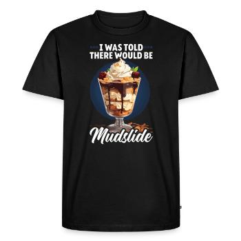 Mudslide Lover Cocktail Drink Food Lover Alcoolique - T-shirt Premium bio Homme - noir - Devant - Nico (187cm)