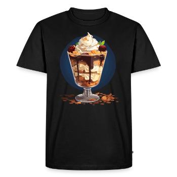 Mudslide Lover Cocktail Drink Food Lover Alcoolique - T-shirt Premium bio Homme - noir - Devant - Nico (187cm)