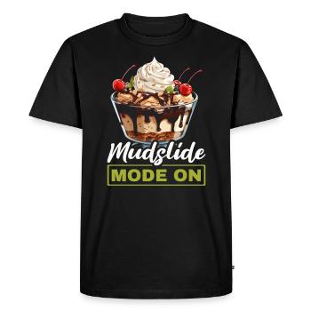 Mudslide Lover Cocktail Drink Food Lover Alcoolique - T-shirt Premium bio Homme - noir - Devant - Nico (187cm)