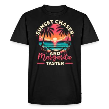 Playa del Carmen Mexico Pride Mexico Travel - Men's Premium Organic T-Shirt - black - Front - Nico (187cm)