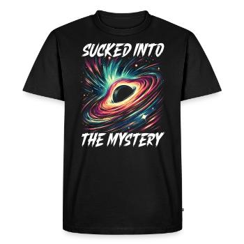 Black Hole Space Universe Astronomy Astronomer - Men's Premium Organic T-Shirt - black - Front - Nico (187cm)