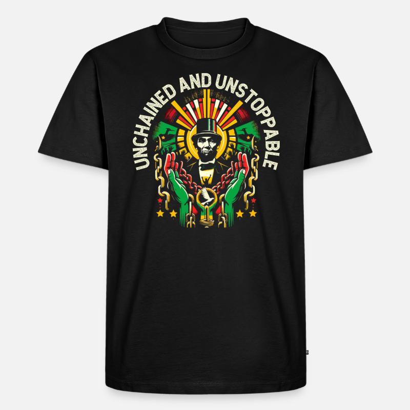 Proclamation d’émancipation African Juneteenth - T-shirt Premium bio Homme - noir