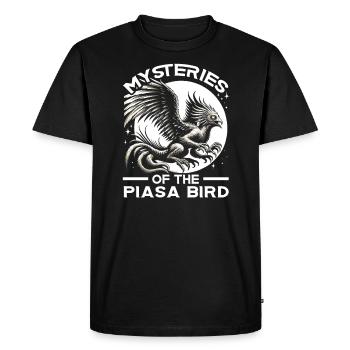 Piasa Oiseau Créature mythique Folklore Légende urbaine - T-shirt Premium bio Homme - noir - Devant - Nico (187cm)