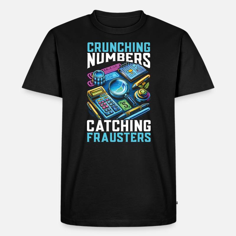Juricomptable Profession Audit Comptabilité - T-shirt Premium bio Homme - noir