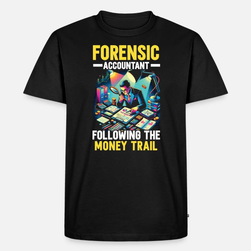 Juricomptable Profession Audit Comptabilité - T-shirt Premium bio Homme - noir