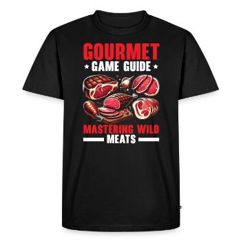Culinary Arts Teacher Kitchen Cook Chef Cooking - Men's Premium Organic T-Shirt - black - Front - Nico (187cm)