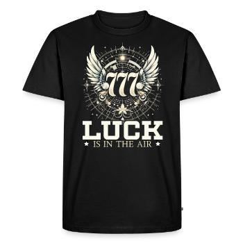 Nombre angélique Guide spirituel Numérologie - T-shirt Premium bio Homme - noir - Devant - Nico (187cm)