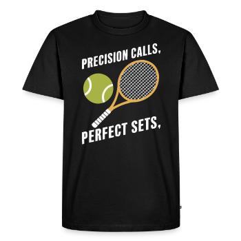Tennis Umpire Ref Sports Game Official Referee - Men's Premium Organic T-Shirt - black - Front - Nico (187cm)