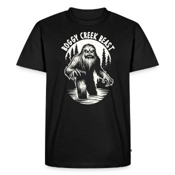 Monstre de Fouke Sasquatch du Sud Cryptozoologie - T-shirt Premium bio Homme - noir - Devant - Nico (187cm)