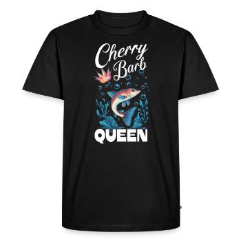 Poisson barbelé cerisier Poisson d'aquarium d'eau douce Aquariste - T-shirt Premium bio Homme - noir - Devant - Nico (187cm)