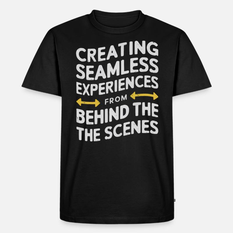 Backend-Entwickler Programmierung Softwareprogrammierer - Männer Premium Bio T-Shirt - Schwarz