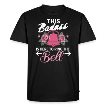 Mois de la sensibilisation au cancer du sein Pink Ribbon Chemo - T-shirt Premium bio Homme - noir - Devant - Nico (187cm)