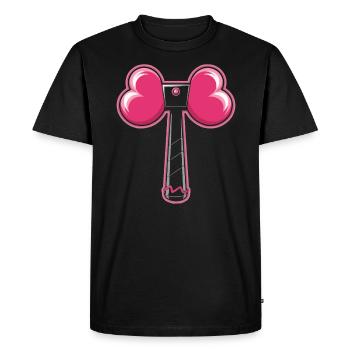 K-Pop Musique pop coréenne Corée du Sud Kpop Lightstick - T-shirt Premium bio Homme - noir - Devant - Nico (187cm)