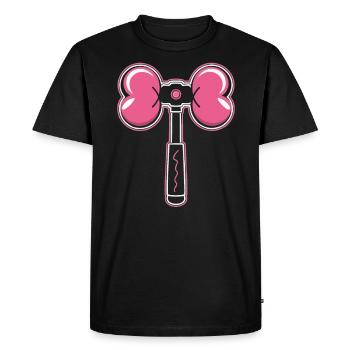 K-Pop Musique pop coréenne Corée du Sud Kpop Lightstick - T-shirt Premium bio Homme - noir - Devant - Nico (187cm)