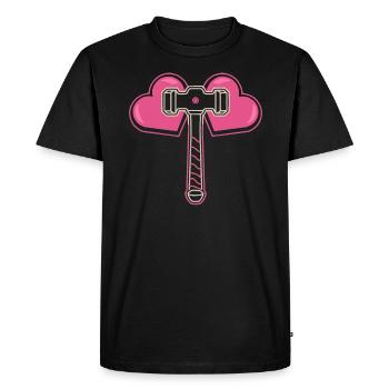 K-Pop Musique pop coréenne Corée du Sud Kpop Lightstick - T-shirt Premium bio Homme - noir - Devant - Nico (187cm)